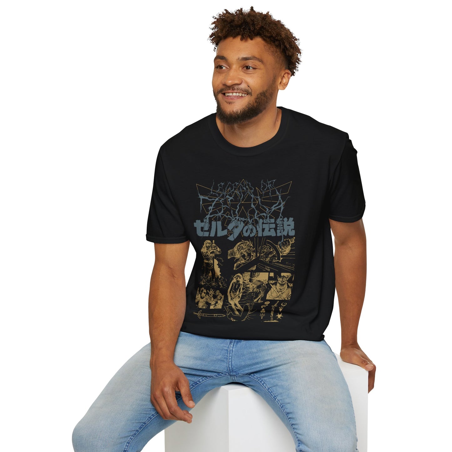 LoZ Dungeon Synth – Limited edition Gold and Silver Variant - Unisex T-Shirt
