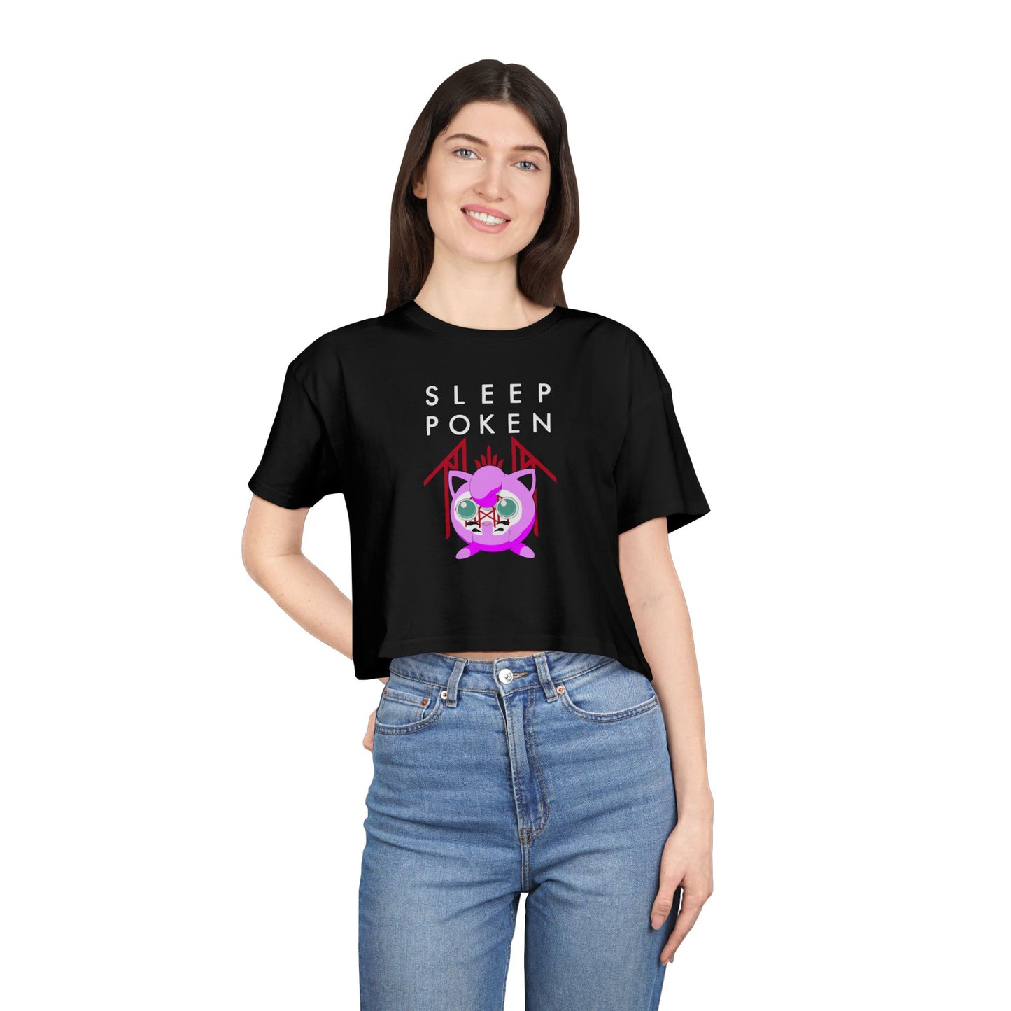 Sleep Poken - Women's Crop Tee
