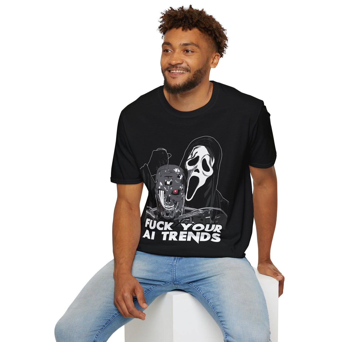 Scream - F*ck your AI Trends - Unisex T-Shirt