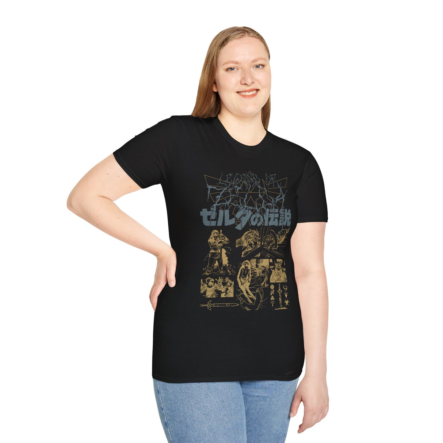 LoZ Dungeon Synth – Limited edition Gold and Silver Variant - Unisex T-Shirt