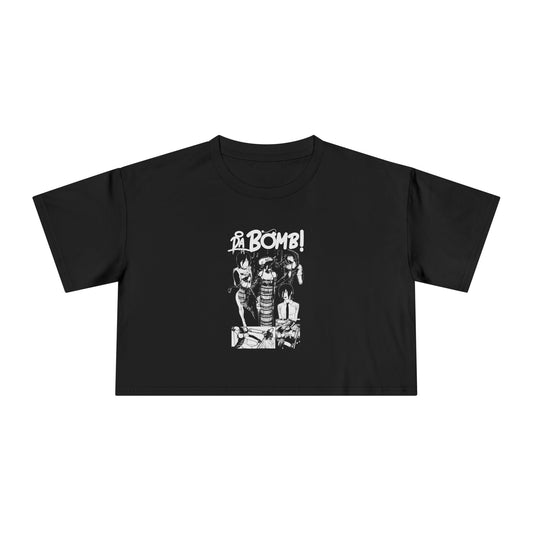 Chainsaw Man - Reze Da Bomb - Women's Crop Tee