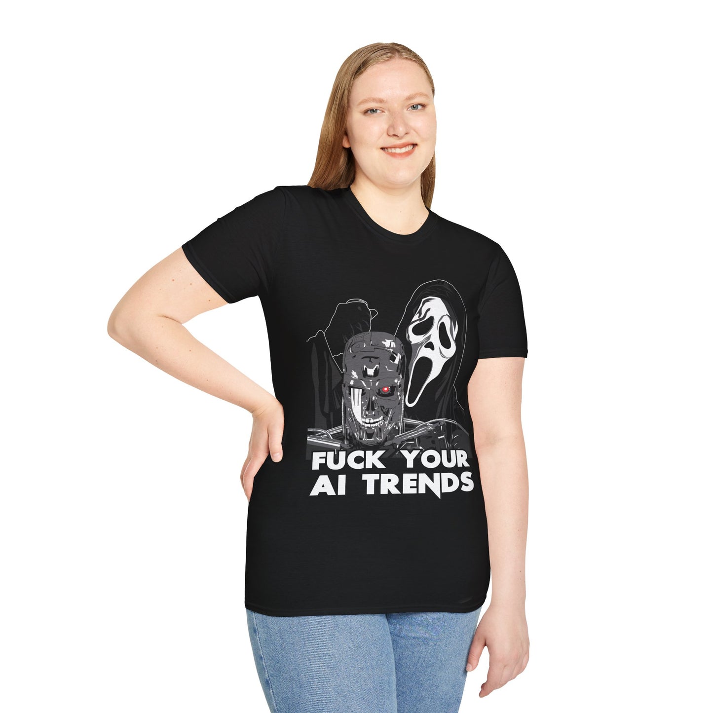 Scream - F*ck your AI Trends - Unisex T-Shirt