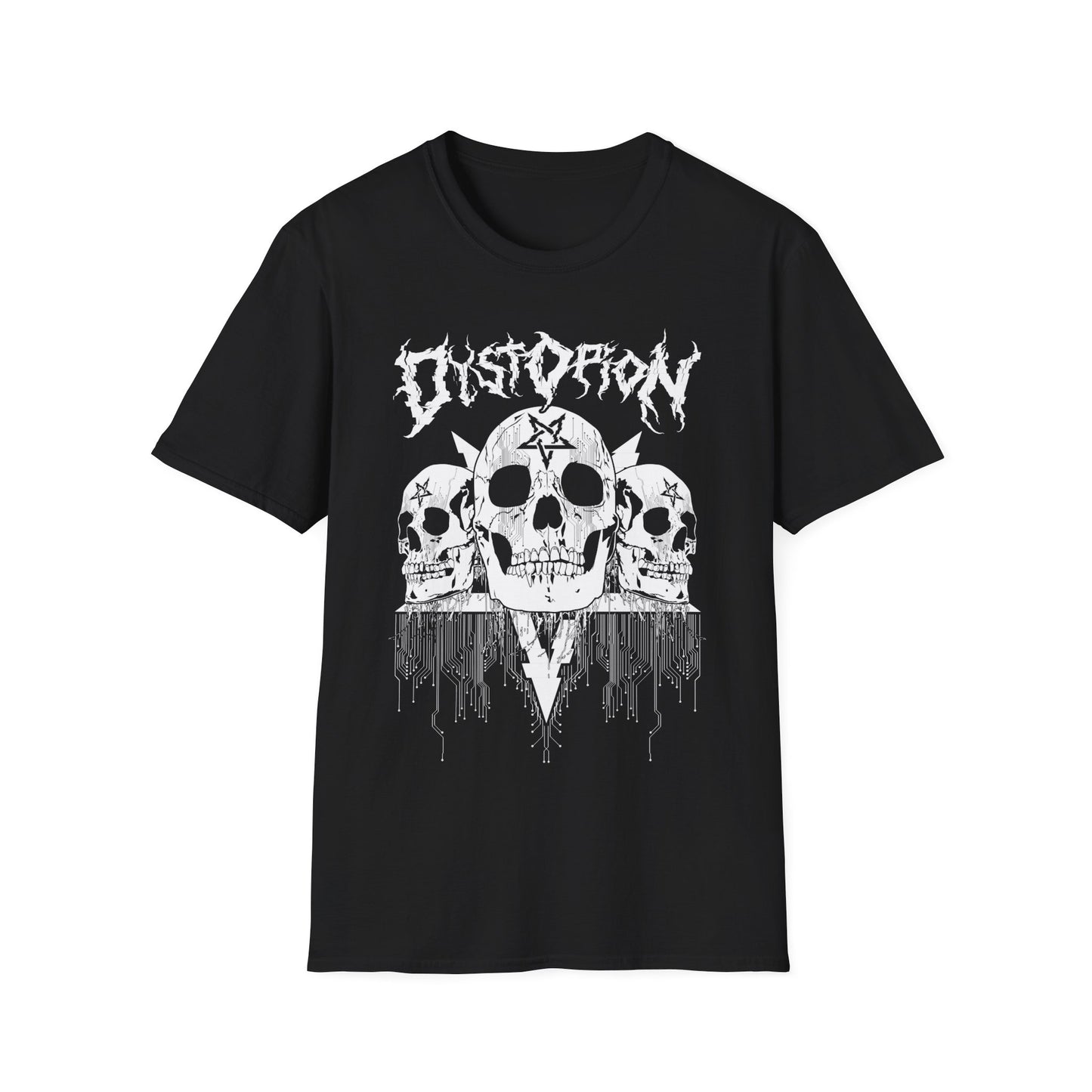 Dystopion - Glitch Skulls - Unisex T-Shirt