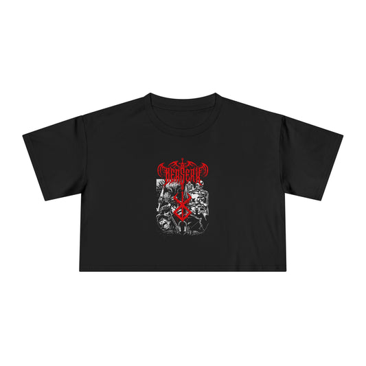 Brutal Berserk - Women's Crop Tee