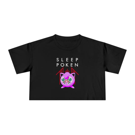 Sleep Poken - Women's Crop Tee