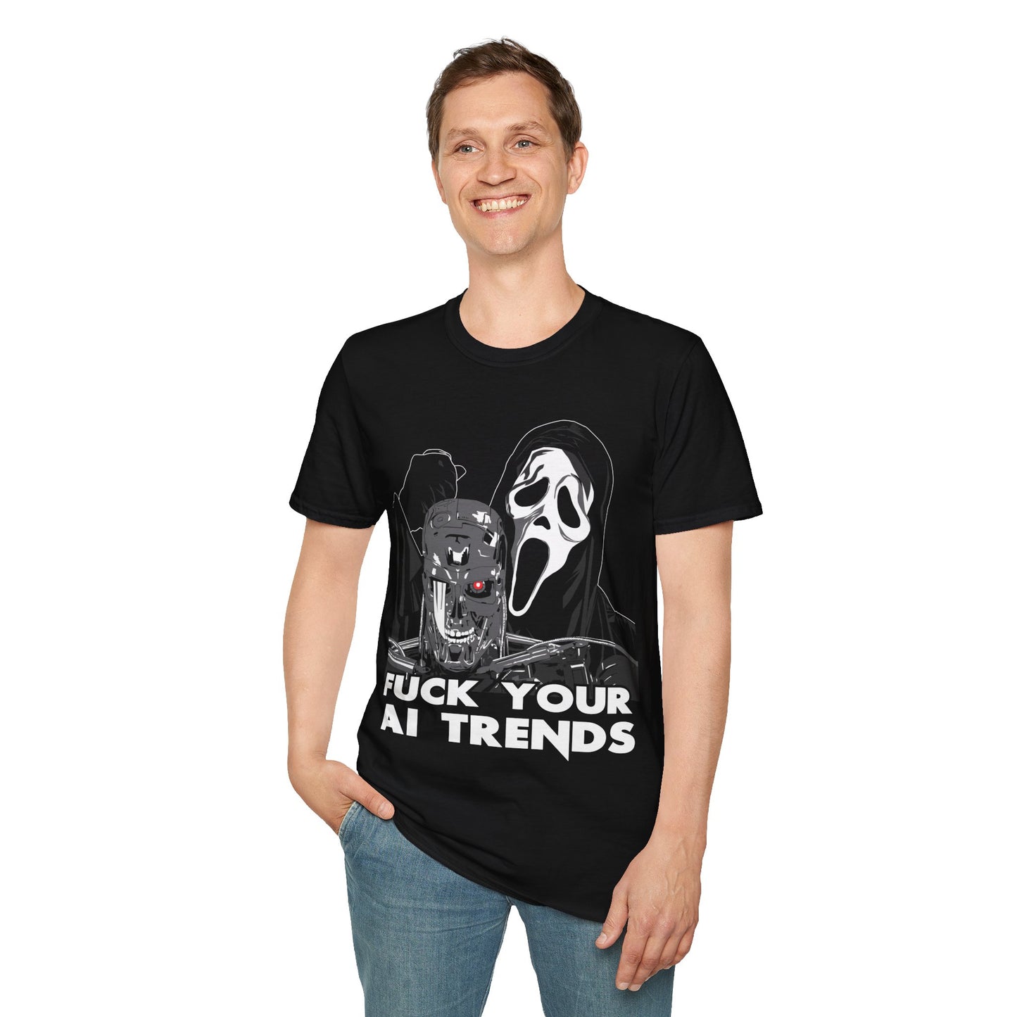 Scream - F*ck your AI Trends - Unisex T-Shirt