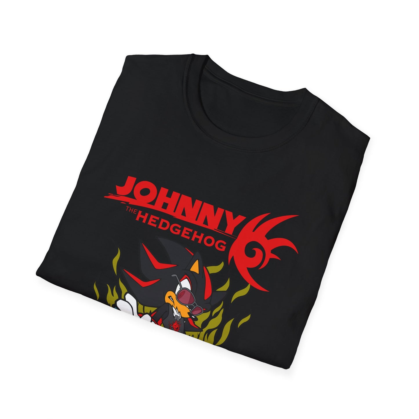 Johnny The Hedgehog- Shadow x Cyberpunk 2077 - Unisex T-Shirt